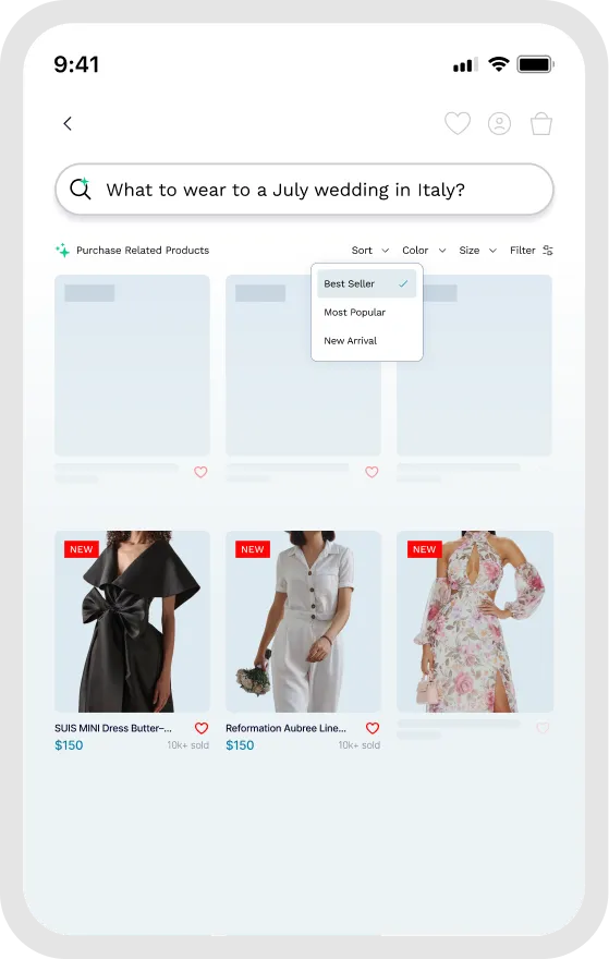 Cross-sell and upsell product recommendations